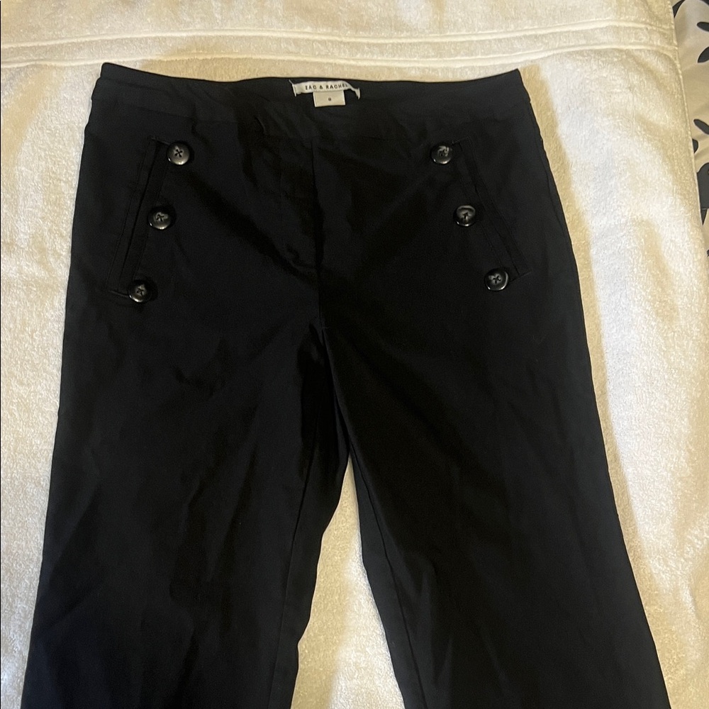 Zac & Rachel Black Boot Cut Pants